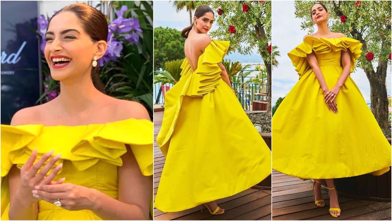 Sonam Kapoor dresses up in vibrant colours, brightens red carpet in Saudi  Arabia | Fashion Trends - Hindustan Times