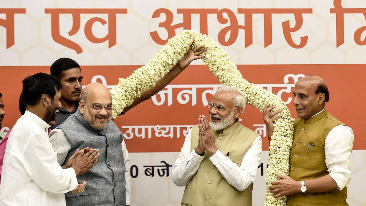 Narendra Modi and Amit Shah 