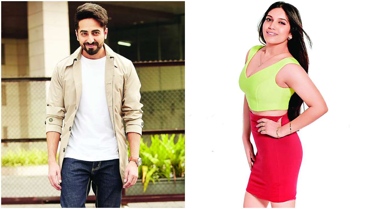 Ayushmann Khurrana and Bhumi Pednekar head to Kanpur for 'Bala'