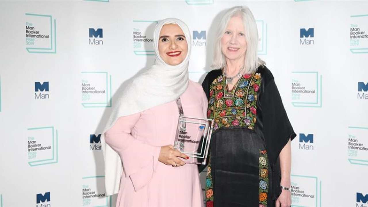 Omanian author Jokha Al harthi (Phot: AFP)