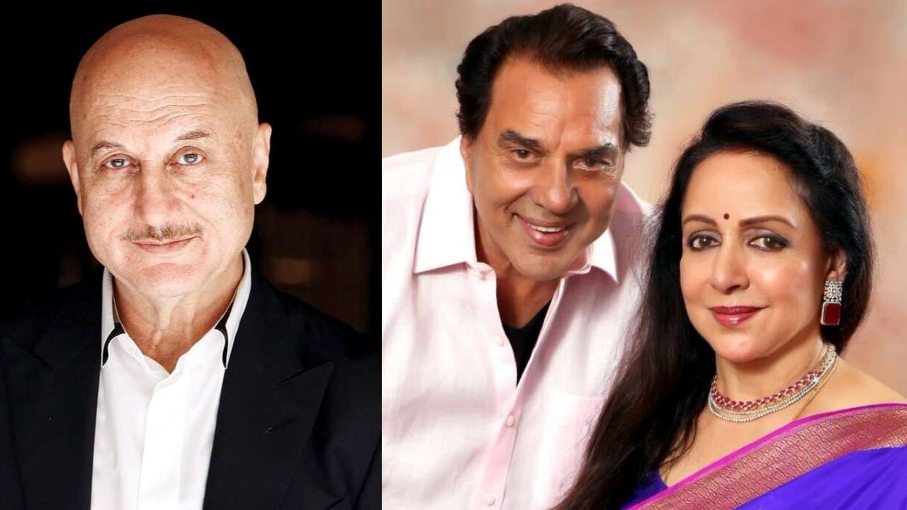   Anupam Kher, Hema Malini and Dharmendra "title =" Anupam Kher, Hema Malini and Dharmendra "data-title =" Dharmendra went on Twitter to congratulate his son and PM , Narendra Modi, with a photo of both. "Faqeer Modi Ji Badshah, Dharti puttra Sunny Deol, congratulations. Achhe Din Yaqeenan Ayen Ge (Modi-dervish king-boy, son of Sol Deol, congratulations.) Good days will definitely happen "" the veteran actor has subtitled the post.


May 23, 2019



Dharmendra also congratulated his wife, actor Hema Malini, who is challenging Mathura's BJP ticket for the second time in a row. She is currently leading with more than 284,000 votes.

"Hema, congratulations, we love Mother India, as we proved in Bikaner and Mathura, we will continue to fly our national flag," he said, referring to his own victory over Bikaner in 2004.


May 23, 2019



Malini, for his part, credited Modi for the victory of the BJP. "Which free kick! The opposition and the Congress totally silenced! After undergoing so many insults and personal personalities, Modiji is totally justified as a true nationalist in which the mbades have One Faith and a vision rested as a leader capable of ensuring that India excels in all areas, "said the actor.


May 23, 2019




May 23, 2019



Anupam Kher shared a video of her mother and wrote, Hard for her to contain her sense of triumph. She took it personally. But that's exactly how the whole country took it - personally. "


May 23, 2019

"data-url =" https://www.dnaindia.com/bollywood/photo-gallery-lok-sabha-2019-election-results-salman-khan-kangana-ranaut-vivek-oberoi-swara-bhasker-congratulate- pm-narendra-modi-2753007 / anupam-kher-hema-malini-and-dharmendra-2753015 "clbad =" img-responsive "/> 

<p> 8/8 </p>
<h3/>
<p><strong>  Dharmendra </strong> is returned on Twitter to congratulate both his son and Prime Minister Narendra Modi with a photo of both. "Faqeer Modi Ji Badshah, Dharti puttra Sunny Deol, congratulations. Achhe Din Yaqeenan Ayen Ge (King of the Dervish Modi ji, son of the soil Sunny Deol, congratulations .. The beautiful days will certainly arrive) "The veteran actor subtitled the post. </p>
<blockquote clbad=