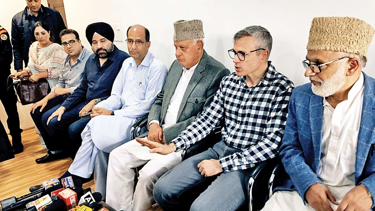 Farooq Abdullah and Omar Abdullah