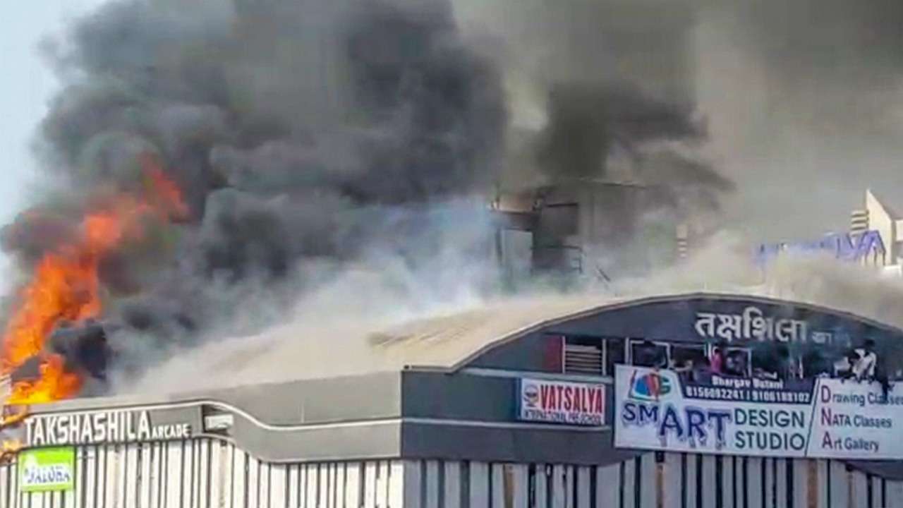 Surat fire: FIR against coaching centre owner, builders of complex after death of 20 teenage students