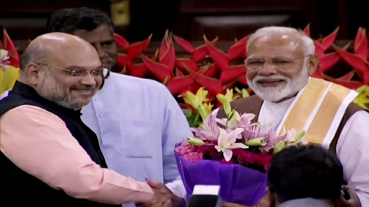 Amit Shah and PM Modi