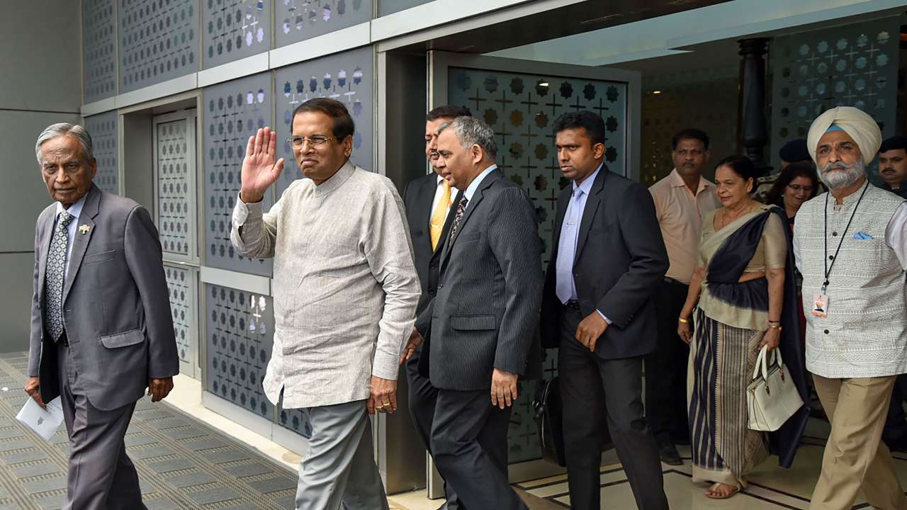Meeting with Sri Lanka President on Friday