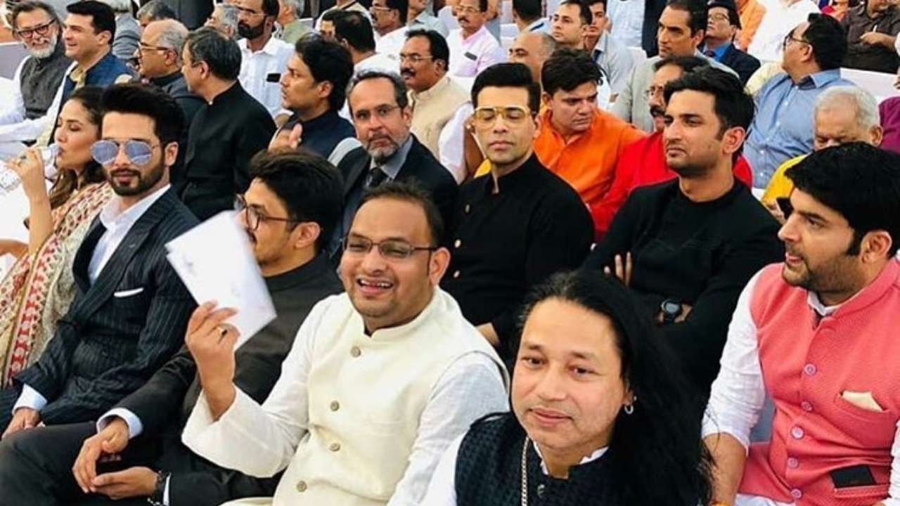 Aanand L Rai and Kailash Kher also snapped