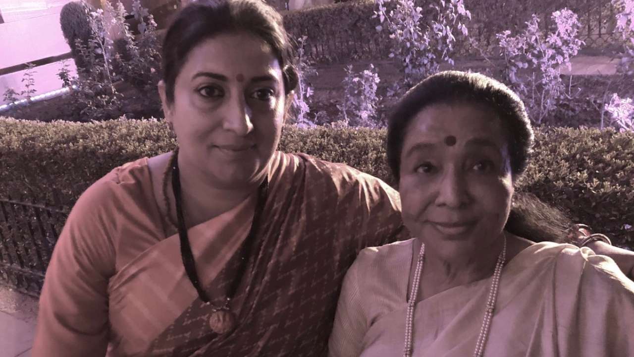Smriti Irani comes to Asha Bhosle's rescue after Modi 2.0 swearing-in