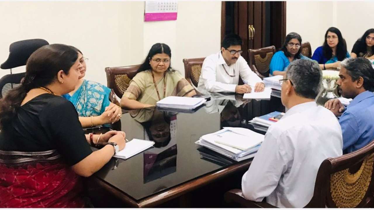 Meeting taking place