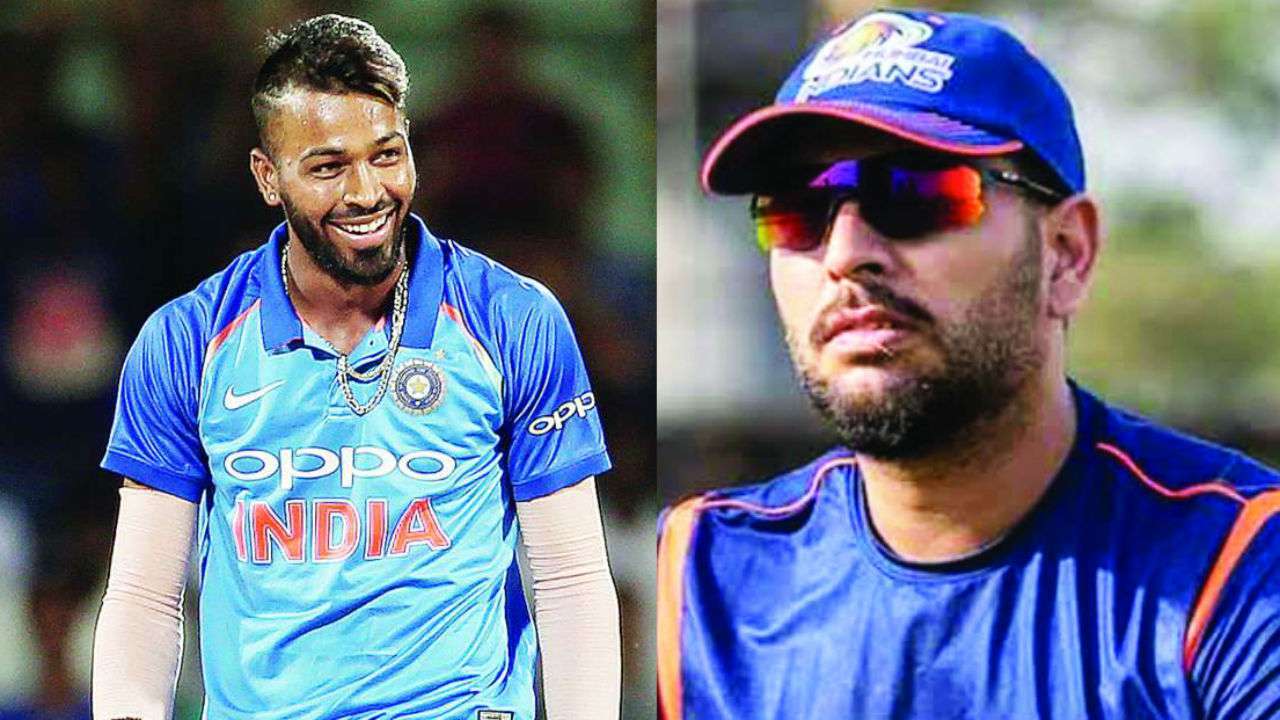 Hardik Pandya and Yuvraj Singh 