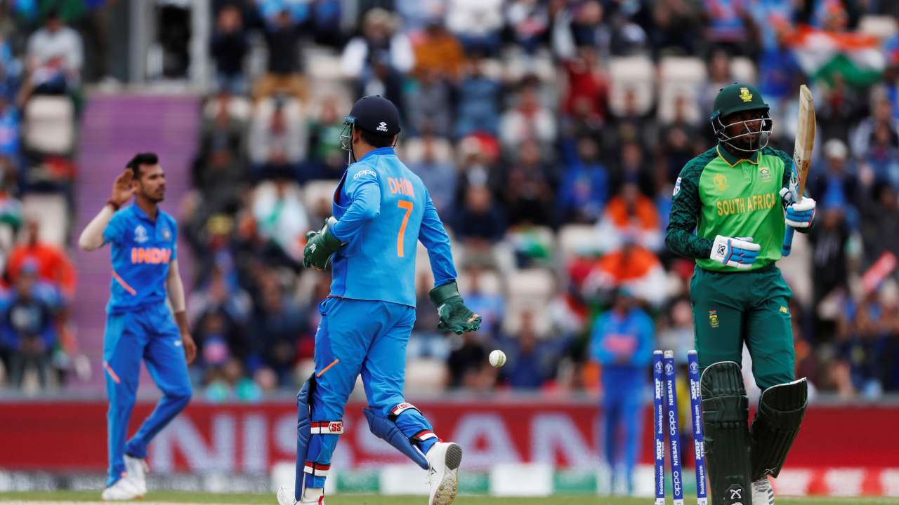 'MS Dhoni's first wicket in World Cup 2019'