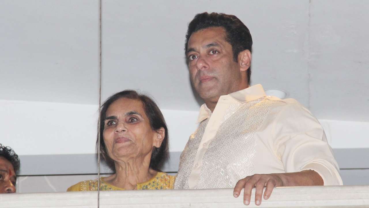 Salman Khan brings mother Salma Khan