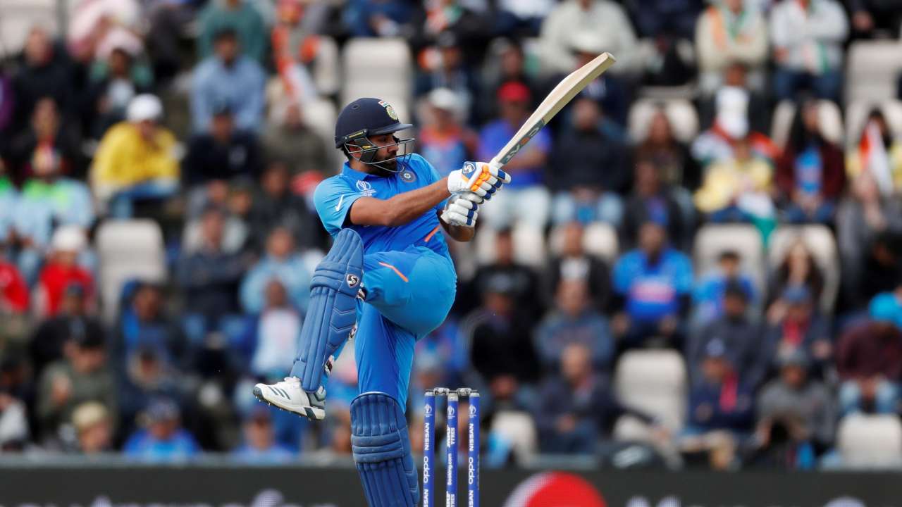 World Cup 2019 Records Rain As Rohit Sharma Scores 23rd Odi Century Overtakes Sourav Ganguly Rohit sharma timed the ball to perfection as he scored his fourth hundred of the world cup but he was soon dismissed after completing his personal milestone. world cup 2019 records rain as rohit