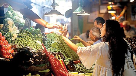 Raised retail and food inflation forecast