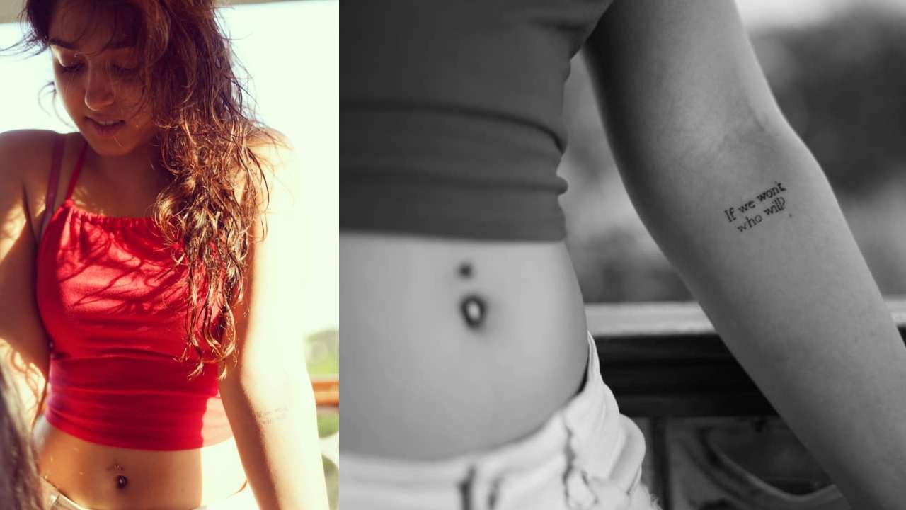 Viral Here S Why Aamir Khan S Daughter Ira Khan S Tattoo And Belly Piercing Pics Are Breaking The Internet Khan tattoo (official) on instagram: here s why aamir khan s daughter ira