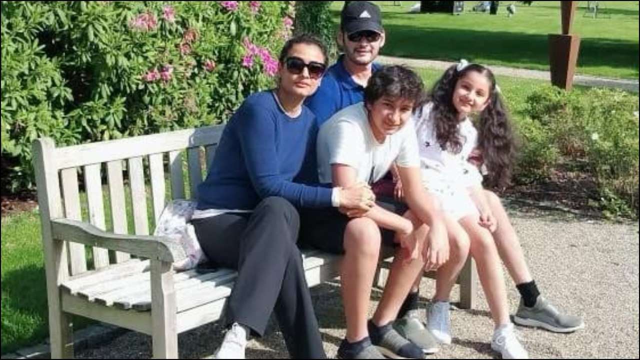 Mahesh Babu and family