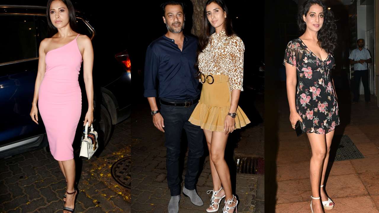 Nushrat Bharucha, Abhishek Kapoor-Pragya Kapoor and Mahie Gill