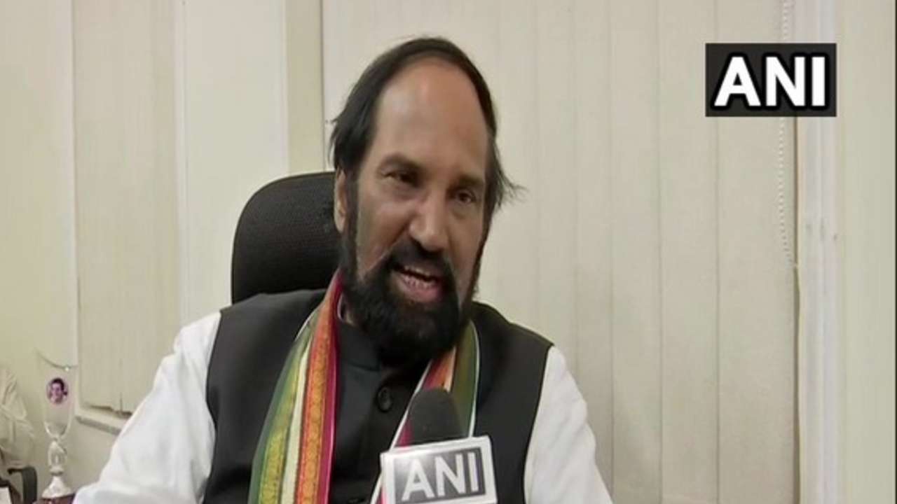 Telengana Pradesh Congress Committee (TPCC) chief Uttam Kumar Reddy