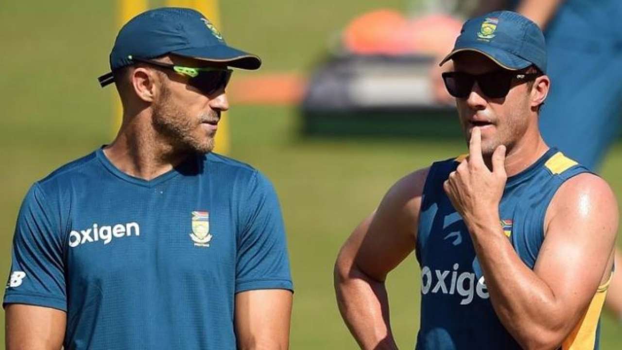 Faf du Plessis and AB de Villiers