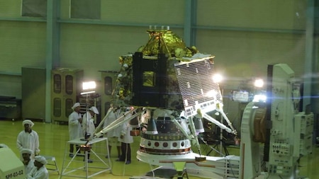 ISRO unveals first pictures of lander and orbiter of its Chandrayaan-2 mission