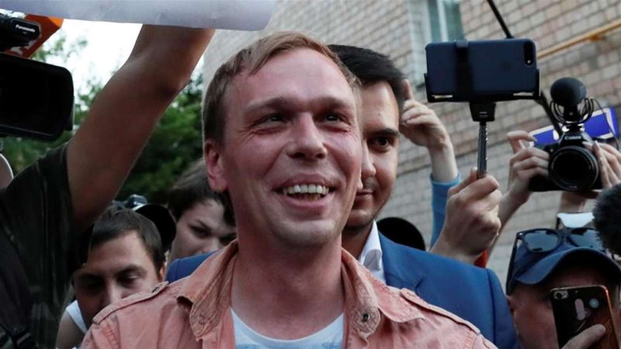 Russian journalist Ivan Golnov