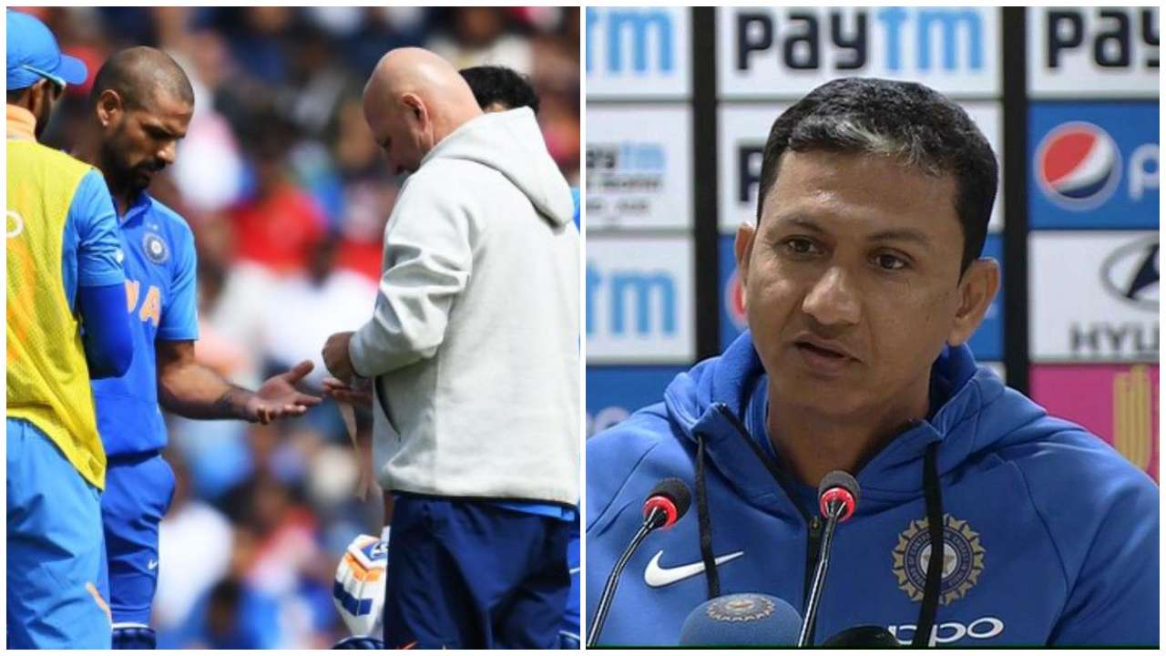 Shikhar Dhawan and Sanjay Bangar