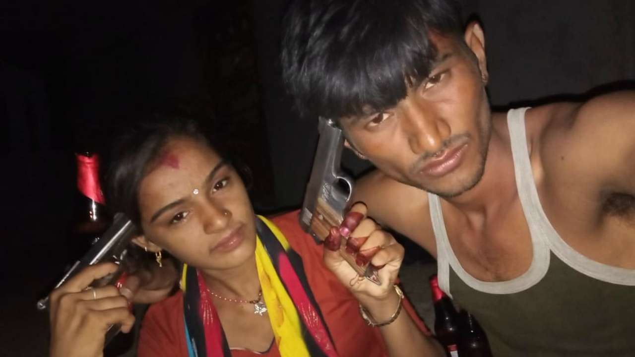 The couple also took several pictures of themselves on their mobile phones before allegedly killing themselves