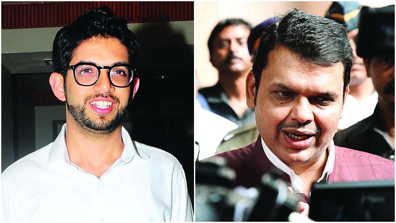 Aaditya Thackeray, Devendra Fadnavis