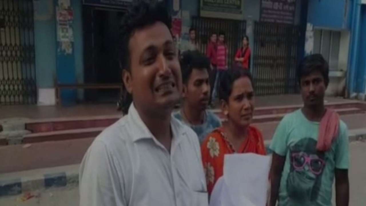 Abhijit Mallik, father of the baby in North 24 Parganas, West Bengal