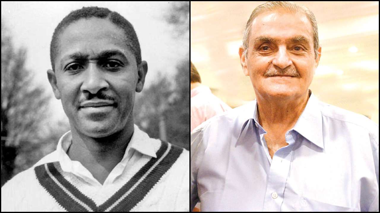 Sir Frank Worrell and Nari Contractor