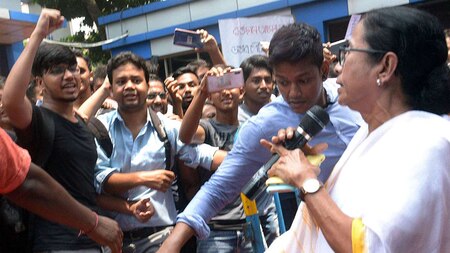 Mamata Banerjee repeats 'outsiders' charge