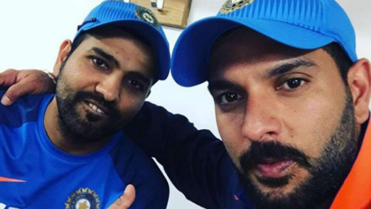 Rohit Sharma and Yuvraj Singh