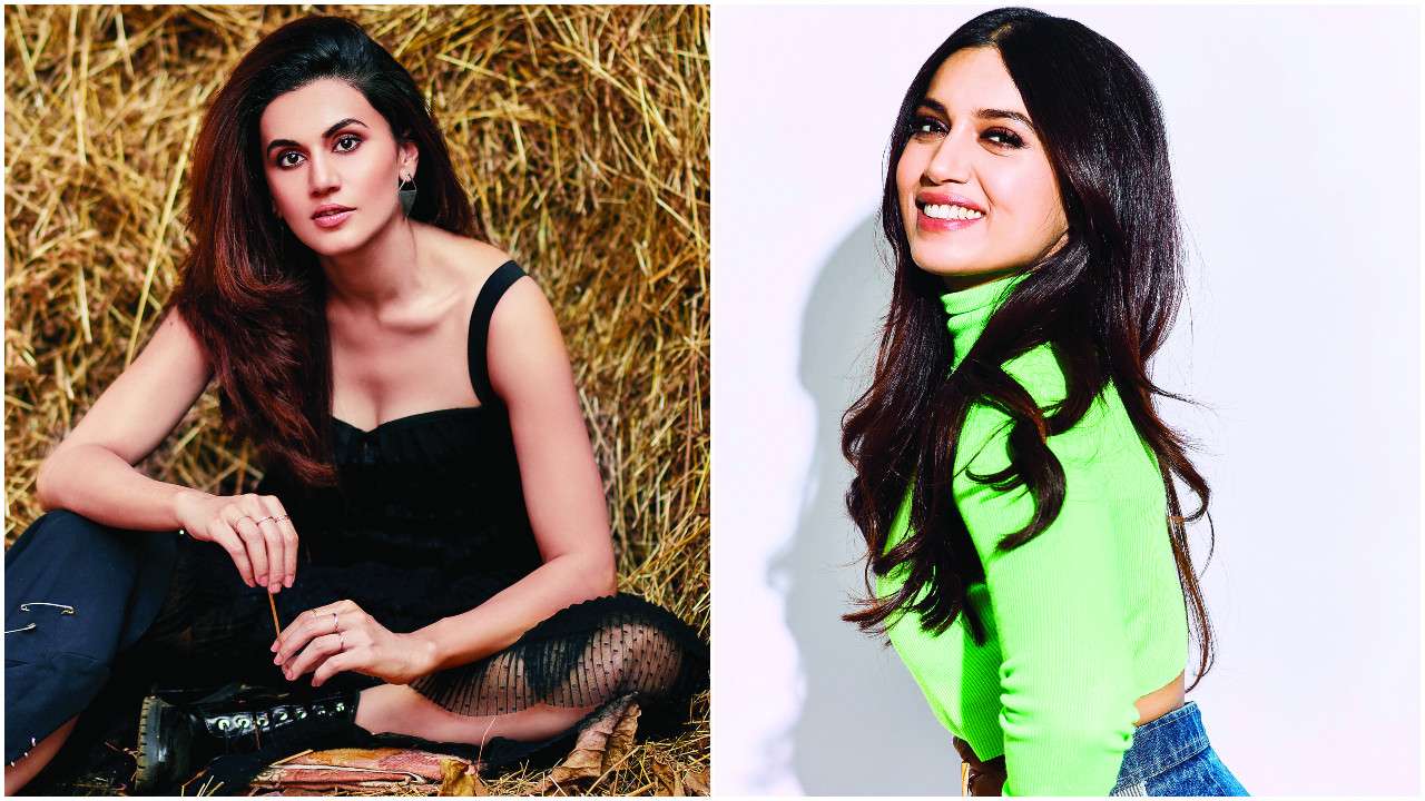 Taapsee Pannu (left) and Bhumi Pednekar Taapsee Pannu (left) and Bhumi Pednekar