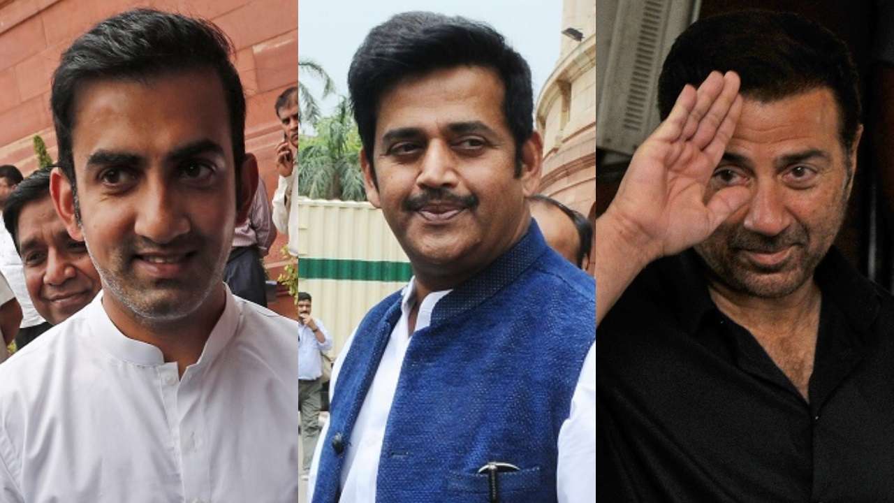 First time MPs Gautam Gambhir, Sunny Deol, Ravi Kishan attend maiden Parliament session