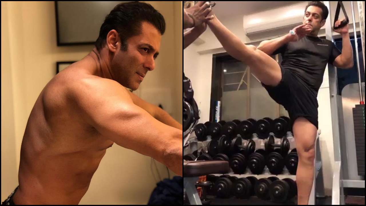 Salman Khan Xxx Video - Not a Tiring Tuesday! Salman Khan flaunts his ripped body and shares yet  another kickass workout video