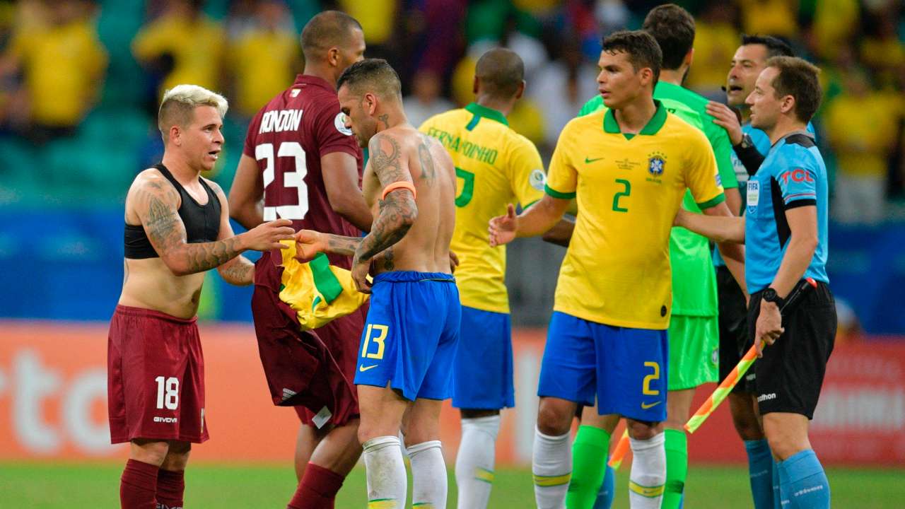 Copa America 2019: VAR denies Brazil as Venezuela battle to draw