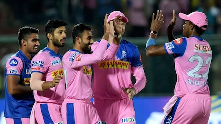 Rajasthan Royals win toss and opt to field
