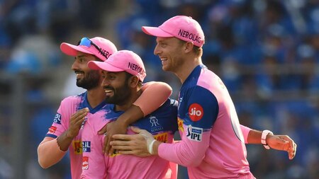 Rajasthan Royals (RR) win by 4 wickets