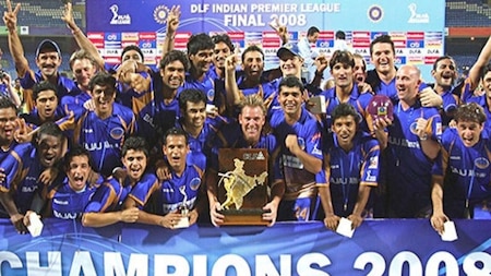 2008: Rajasthan Royals beat Chennai Super Kings by 3 wickets