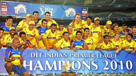 2010: Chennai Super Kings beat Mumbai Indians by 22 runs