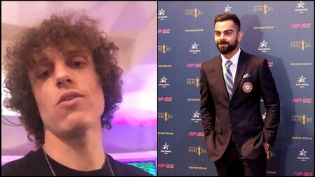 Chelsea defender David Luiz has a special message for Virat Kohli