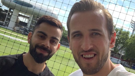 England team’s captain Harry Kane had personally met Kohli to wish him