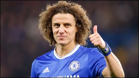 Luiz and his team Chelsea