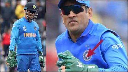 MS Dhoni wore the ‘Balidaan Badge’ on his keeping gloves
