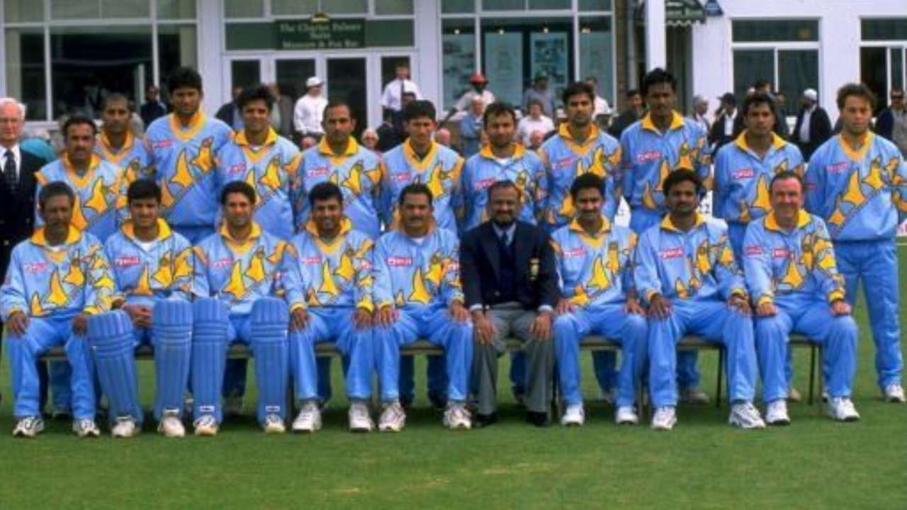 1999 indian cricket team jersey