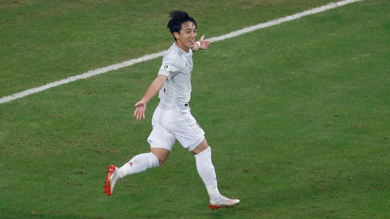 Copa America 19 Koji Miyoshi Scores Twice As Japan Stun Luis Suarez S Uruguay With 2 2 Draw