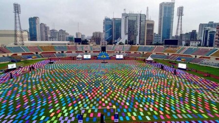 Bangladesh International Day of Yoga celebrated at Bangabandhu National Stadium, Dhaka