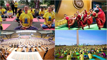 United Nations proclaimed 21 June as the International Yoga Day on 11 December 2014