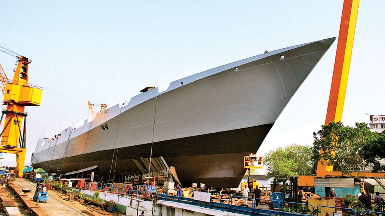 Mumbai: Fire breaks out on INS Visakhapatnam, one dead, two hurt