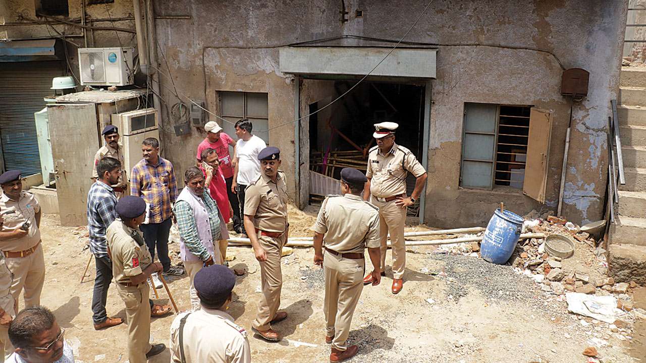 Isanpur blast