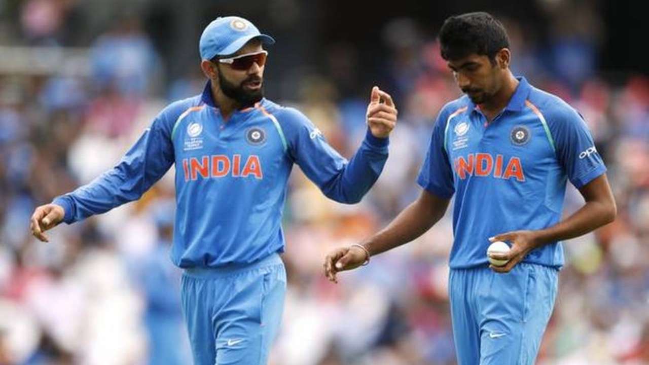 Virat Kohli and Jasprit Bumrah